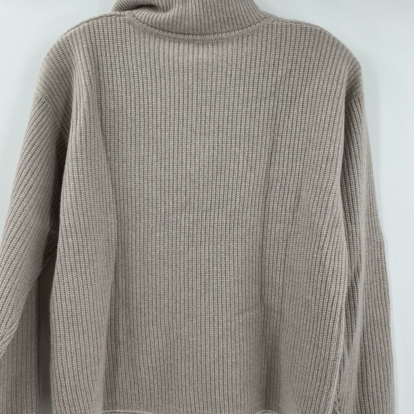 Quince Mongolian Cashmere Fisherman Quarter Zip Sweater xs - Picture 5 of 6